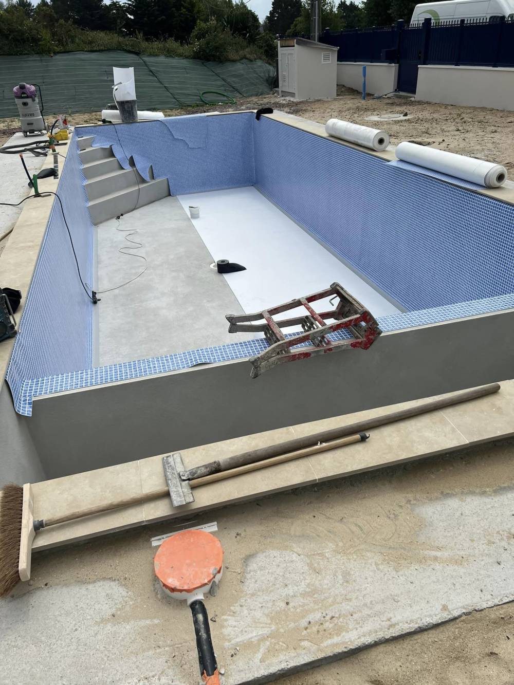 piscine travaux